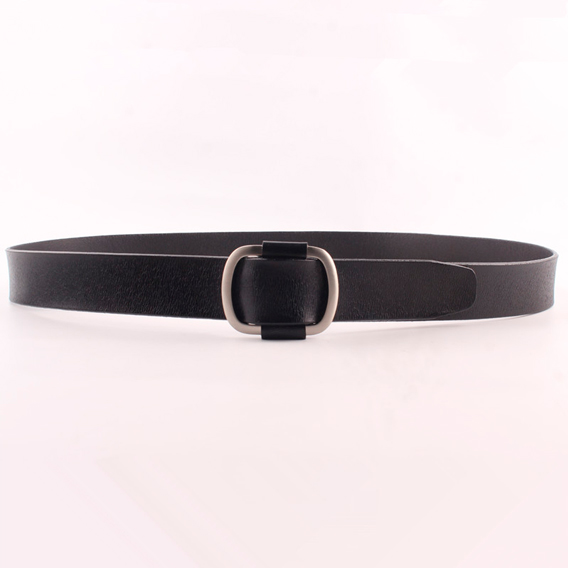 картинка Ремень минималистичный с овальной пряжкой от магазина LonnaMag