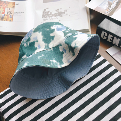 картинка Панама двусторонняя принт тай дай/однотон от магазина LonnaMag