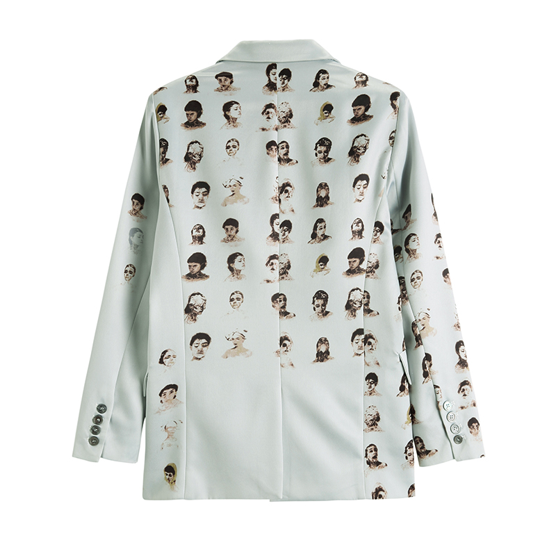 Картинка Пиджак принт надписи и портреты от магазина LonnaMag