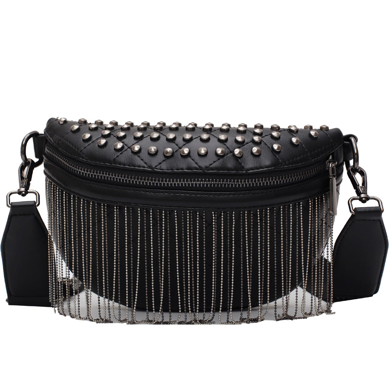 картинка Сумка поясная и через плечо широкий регулируемый ремень бахрома от магазина LonnaMag