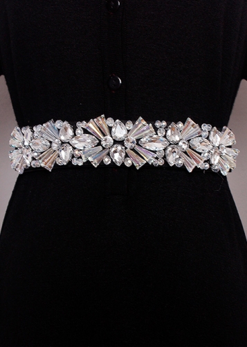 картинка Ремень-резинка с крупными камнями от магазина LonnaMag