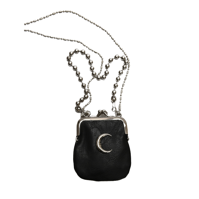 картинка Сумка мини кошелёк-ридикюль Месяц + 2 цепочки от магазина LonnaMag