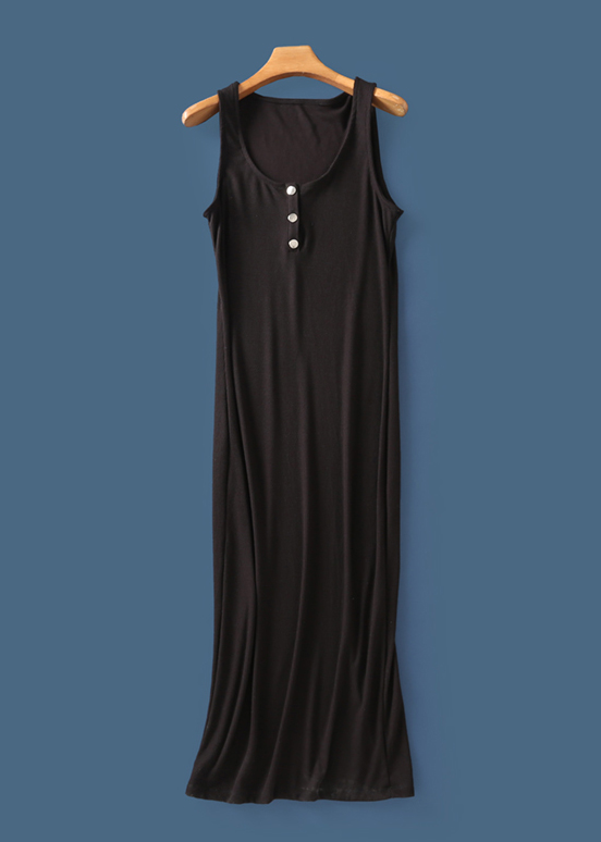 Картинка Платье майка миди 3 кнопки на груди от магазина LonnaMag