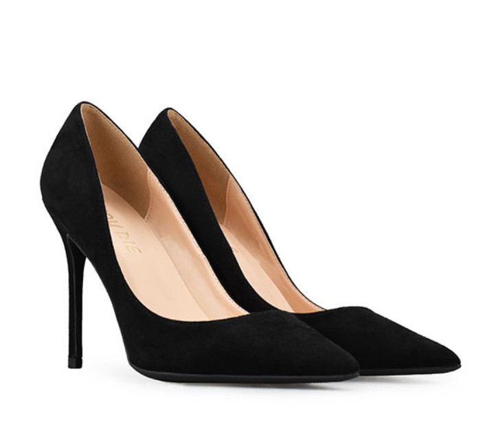 картинка Туфли лодочки классические замшевые (каблук 6/8/10 см) от магазина LonnaMag