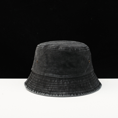 картинка Панама потертая по бокам клепки с отверстием от магазина LonnaMag