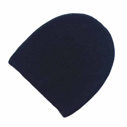 картинка Шапка бини ровный трикотаж узкий рубчик без подворота от магазина LonnaMag