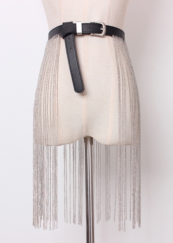 картинка Ремень с оборкой из цепочек от магазина LonnaMag