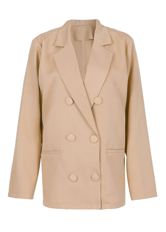 Картинка Пиджак двубортный oversize 6 пуговиц застегивается на обе стороны от магазина LonnaMag