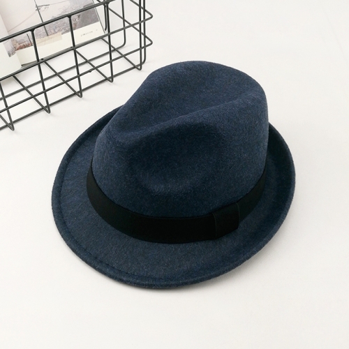 картинка Шляпа трилби черная лента от магазина LonnaMag