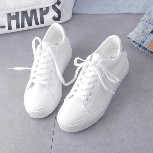 картинка Базовые кеды DD&OO эко-кожа - серебряный задник от магазина LonnaMag