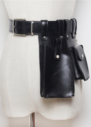 картинка Ремень + 2 прямоугольные грубые сумки и 2 шлевки от магазина LonnaMag