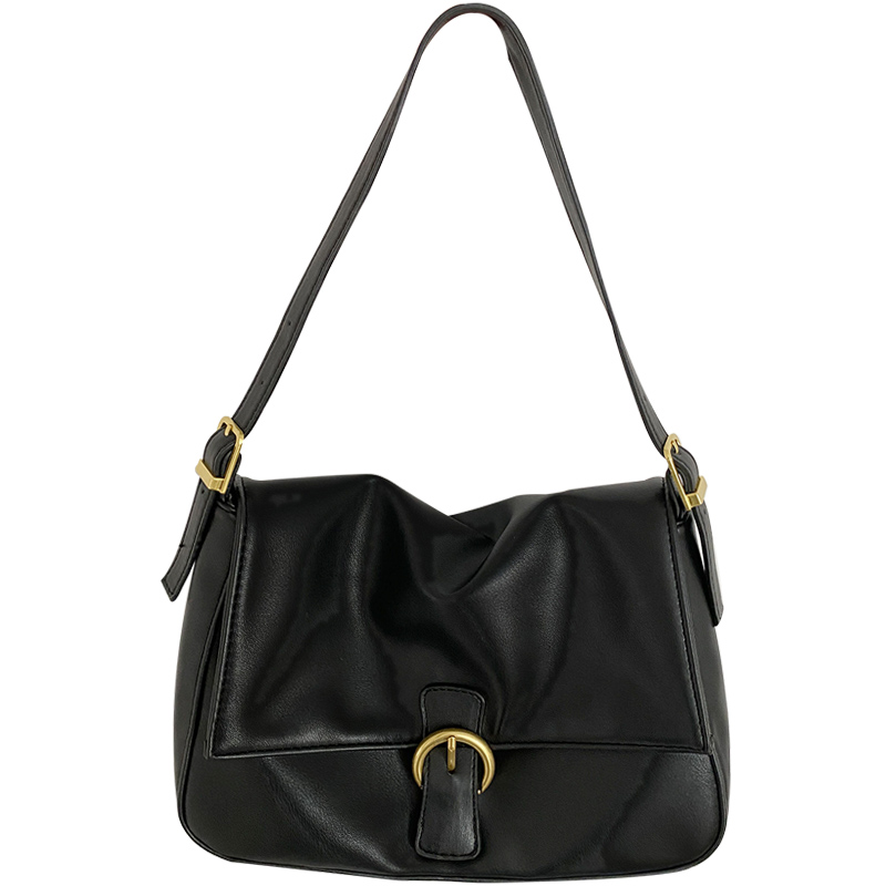 картинка Сумка эко кожа мягкая золотая фурнитура внутри цветочный подклад от магазина LonnaMag