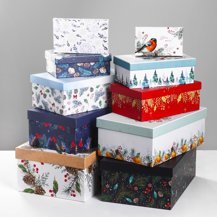 картинка Коробка «Новогодний» (10 видов) от магазина LonnaMag