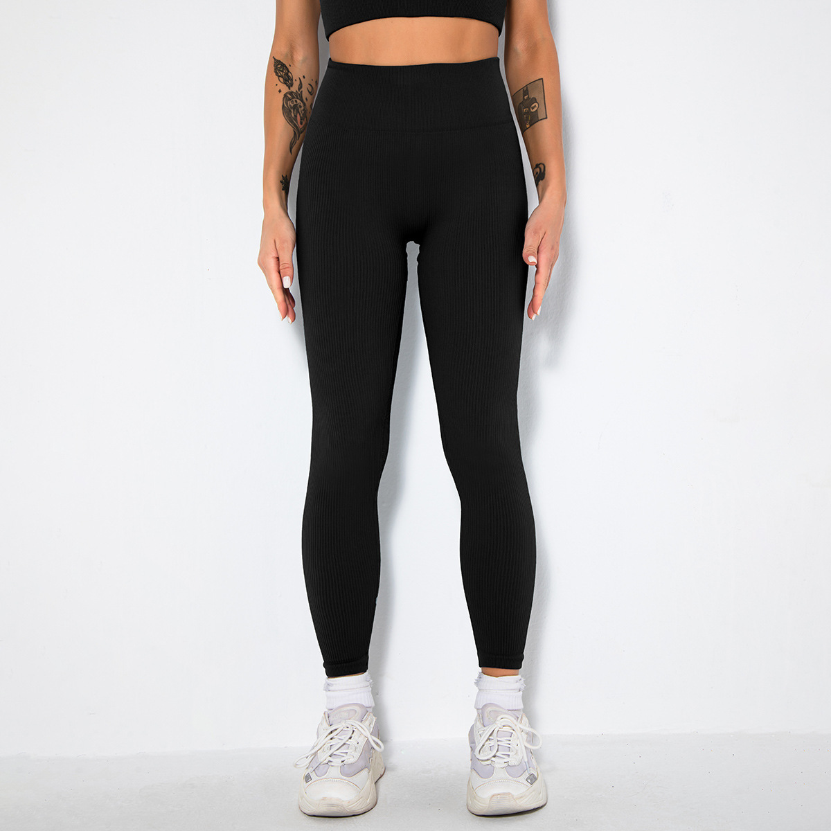 Картинка Леггинсы в рубчик 11 цветов  от магазина LonnaMag