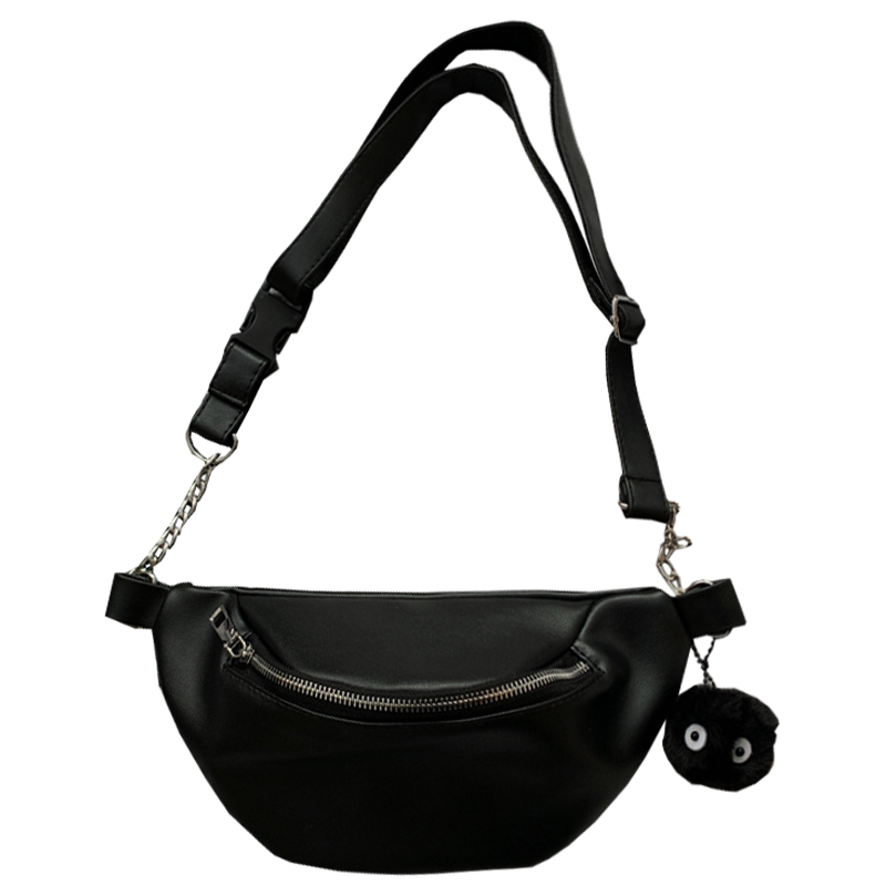 картинка Сумка поясная и через плечо текстиль декор цепочка от магазина LonnaMag