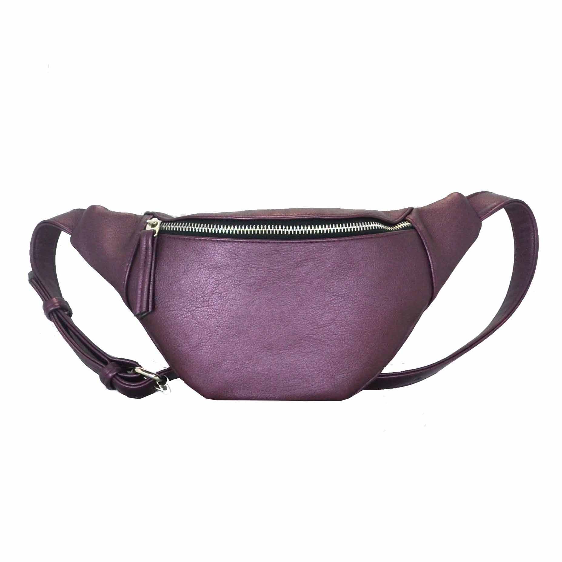 картинка Сумка поясная банан на молнии эко-кожа от магазина LonnaMag