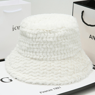 картинка Панама плюшевая однотон неровный мех от магазина LonnaMag