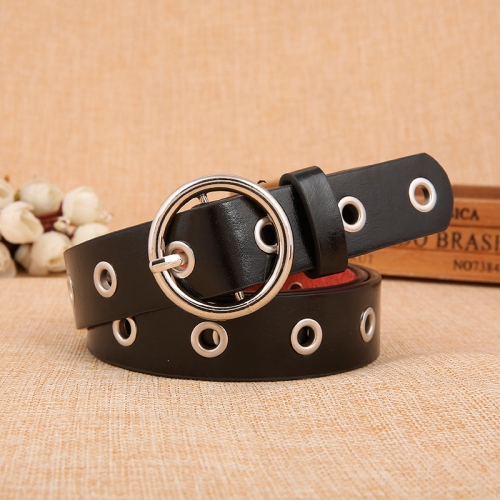 картинка Ремень круглая бляшка заклепки по всей длине - золото от магазина LonnaMag