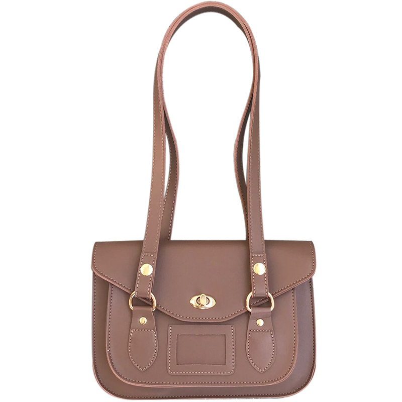 картинка Сумка в стиле колледжа 2 ручки золотая фурнитура от магазина LonnaMag