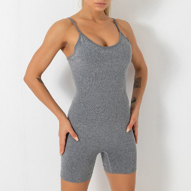 Картинка Ромпер спортивный трикотаж тонкие лямки от магазина LonnaMag