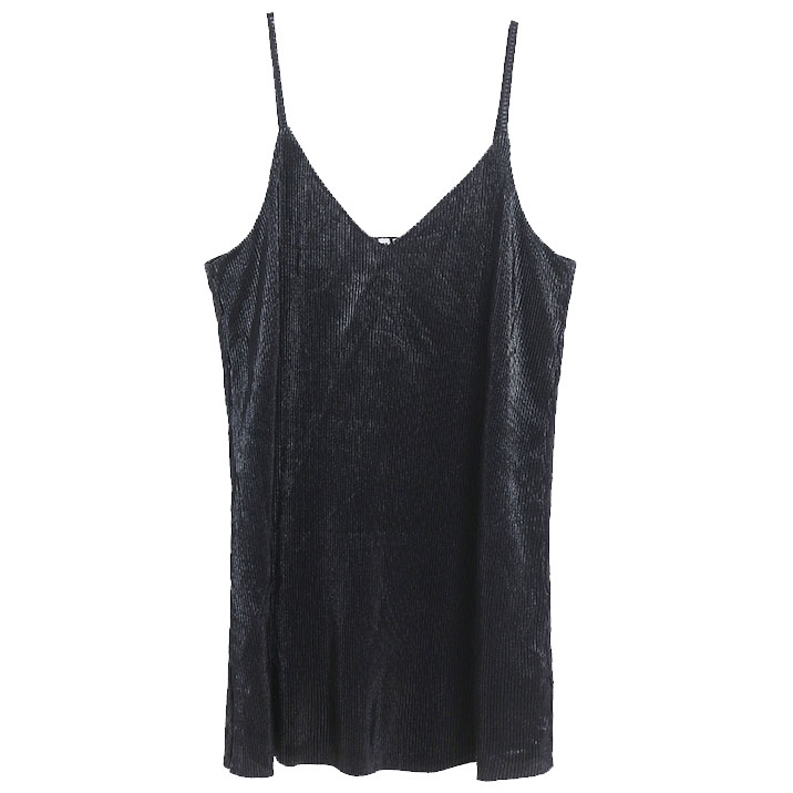 Картинка Платье мини блестящая ткань гафре М верх от магазина LonnaMag