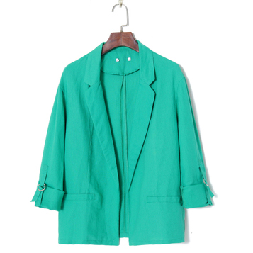 Картинка Жакет без подклада рукав подворот на хлястике от магазина LonnaMag