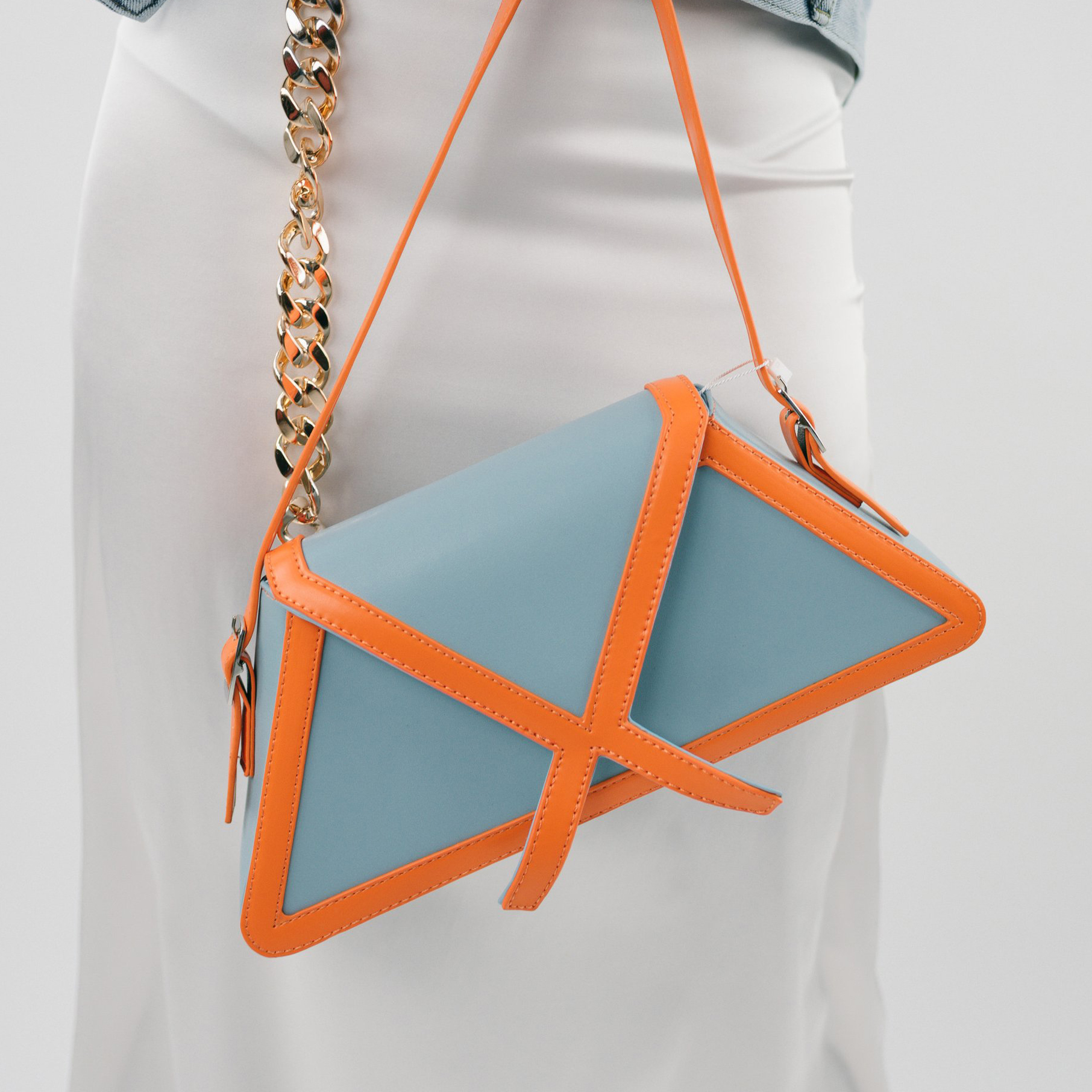 картинка Сумка трапеция  3 треугольника от магазина LonnaMag