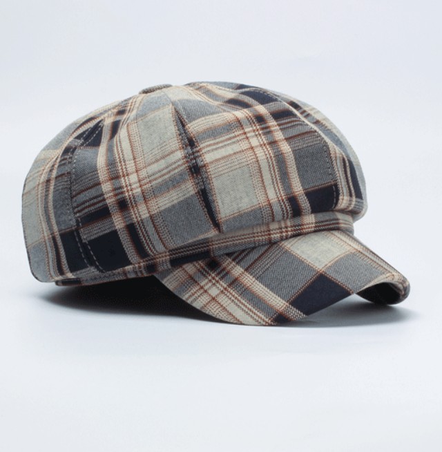 картинка Кепи восьмилкинка в клетку от магазина LonnaMag