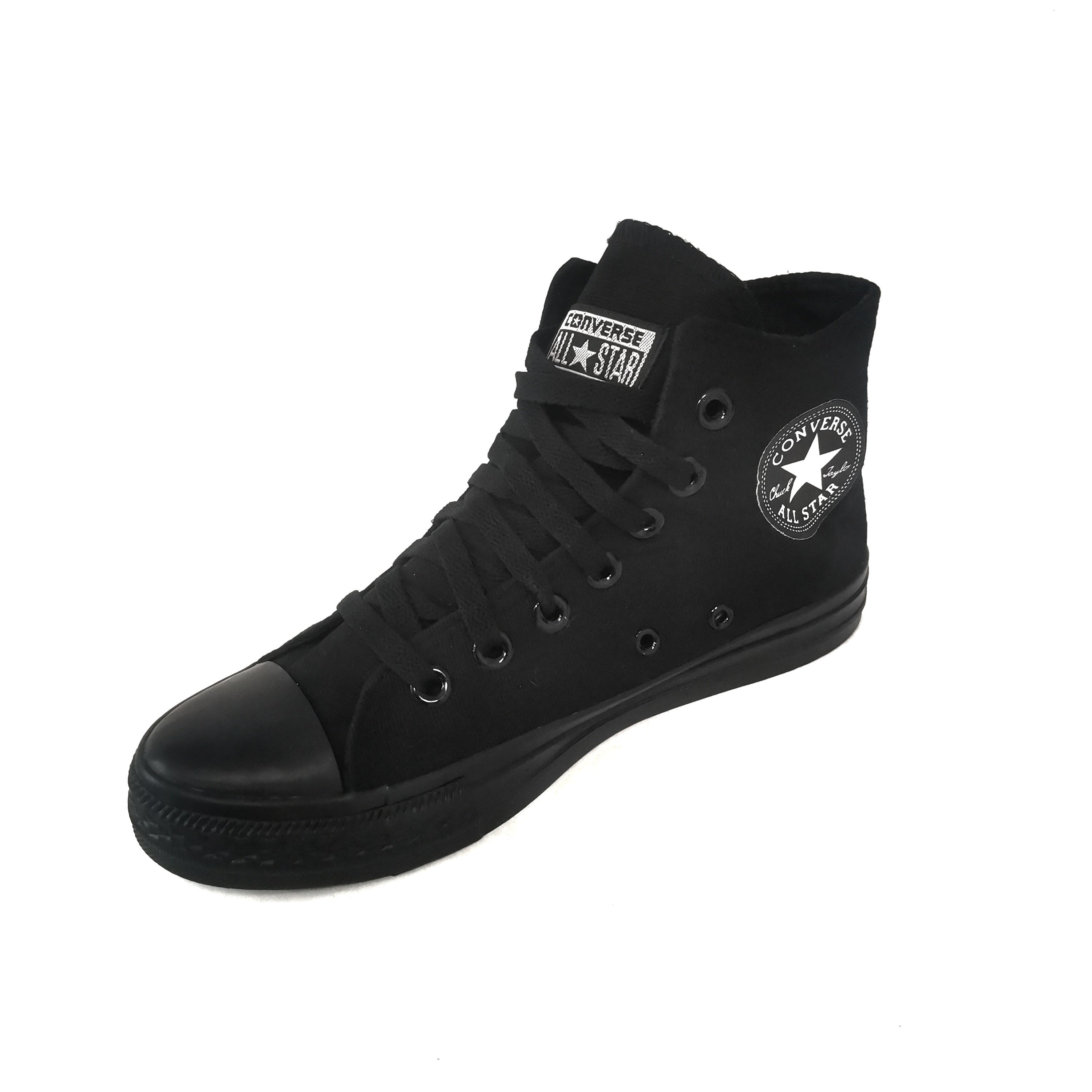 картинка Кеды холщовые классический дизайн BLACK от магазина LonnaMag