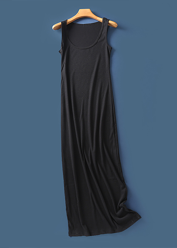 Картинка Платье майка макси стрейч рубчик от магазина LonnaMag