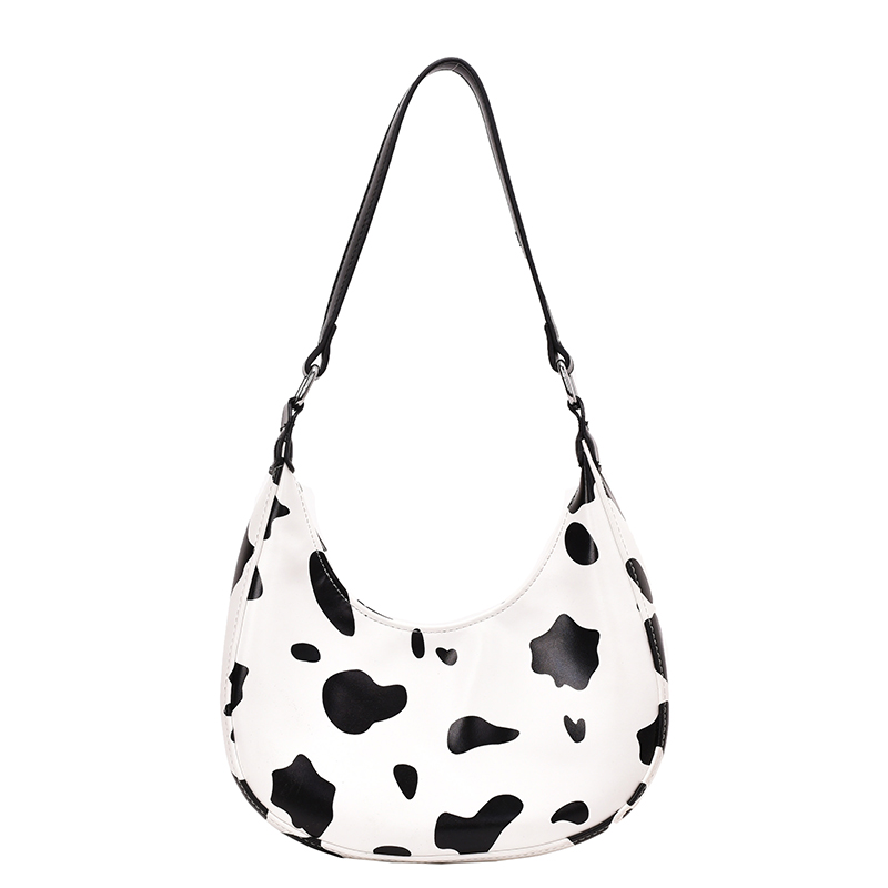 картинка Сумка багет Пятнистый принт Корова от магазина LonnaMag