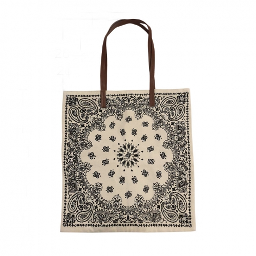 картинка Сумка из ткани квадратная с узором от магазина LonnaMag