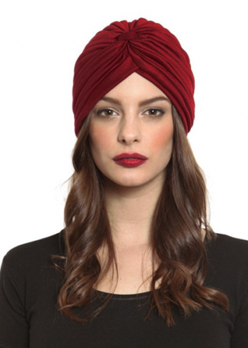 картинка Шапка чалма прошиты складки от магазина LonnaMag