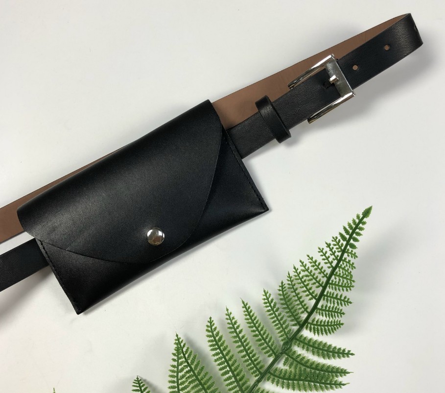 картинка Сумка поясная плоский кошелек от магазина LonnaMag