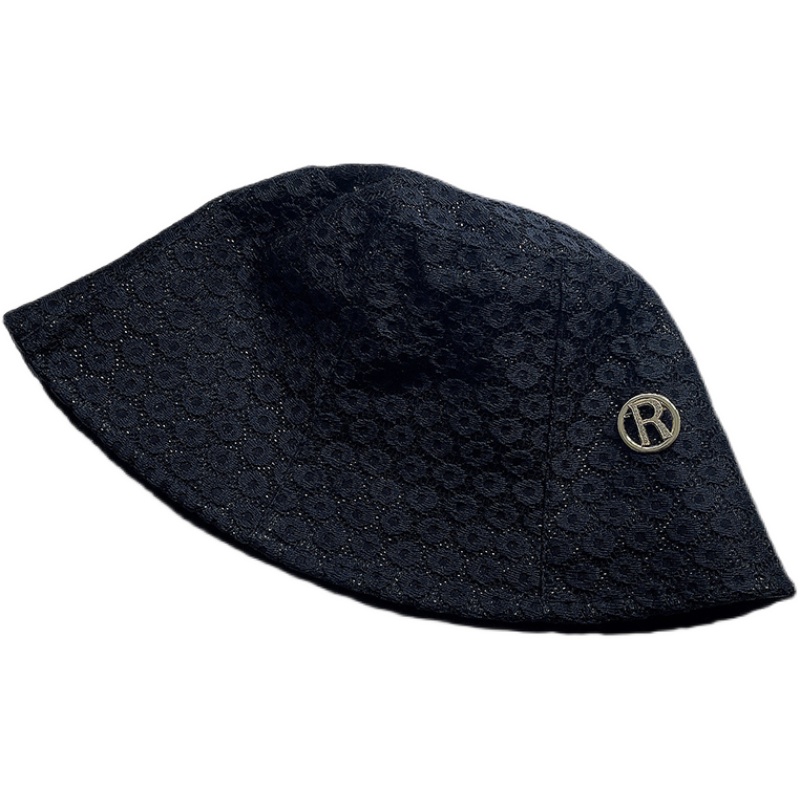 картинка Панама принт кружочки значок золотой R  от магазина LonnaMag