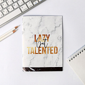 картинка Блокнот раскраска Lazy but talented, 12 листов от магазина LonnaMag