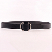 картинка Ремень минималистичный с овальной пряжкой от магазина LonnaMag