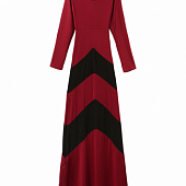 Картинка Платье макси стрейч 2 черных угла от магазина LonnaMag