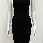 Картинка Платье миди по фигуре с горлом открытые плечи от магазина LonnaMag