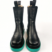 картинка Ботинки-челси на платформе теплые зеленая подошва (мех) от магазина LonnaMag