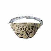 картинка Сумка нагрудная надписи + белая цепь от магазина LonnaMag