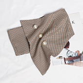 картинка Пояс тканевый с 3 жемчужинами сзади на резинке от магазина LonnaMag