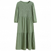 Картинка Платье миди ткань гафре грудь на резинках от магазина LonnaMag