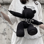 картинка Сумка медведь большая + ремень и цепочка от магазина LonnaMag