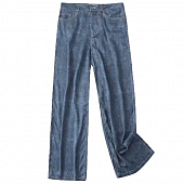 Картинка Штаны широкие ткань под джинсу от магазина LonnaMag