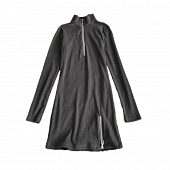 Картинка Платье мини стрейч по фигуре молния от груди и по ноге от магазина LonnaMag