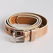 картинка Ремень из зеркальной кожи "Истина в вине" от магазина LonnaMag