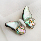 картинка Брошь перламутр бабочка от магазина LonnaMag