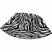 картинка Панама принт зебра металл значок D от магазина LonnaMag