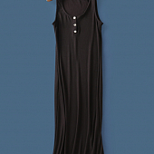 Картинка Платье майка миди 3 кнопки на груди от магазина LonnaMag